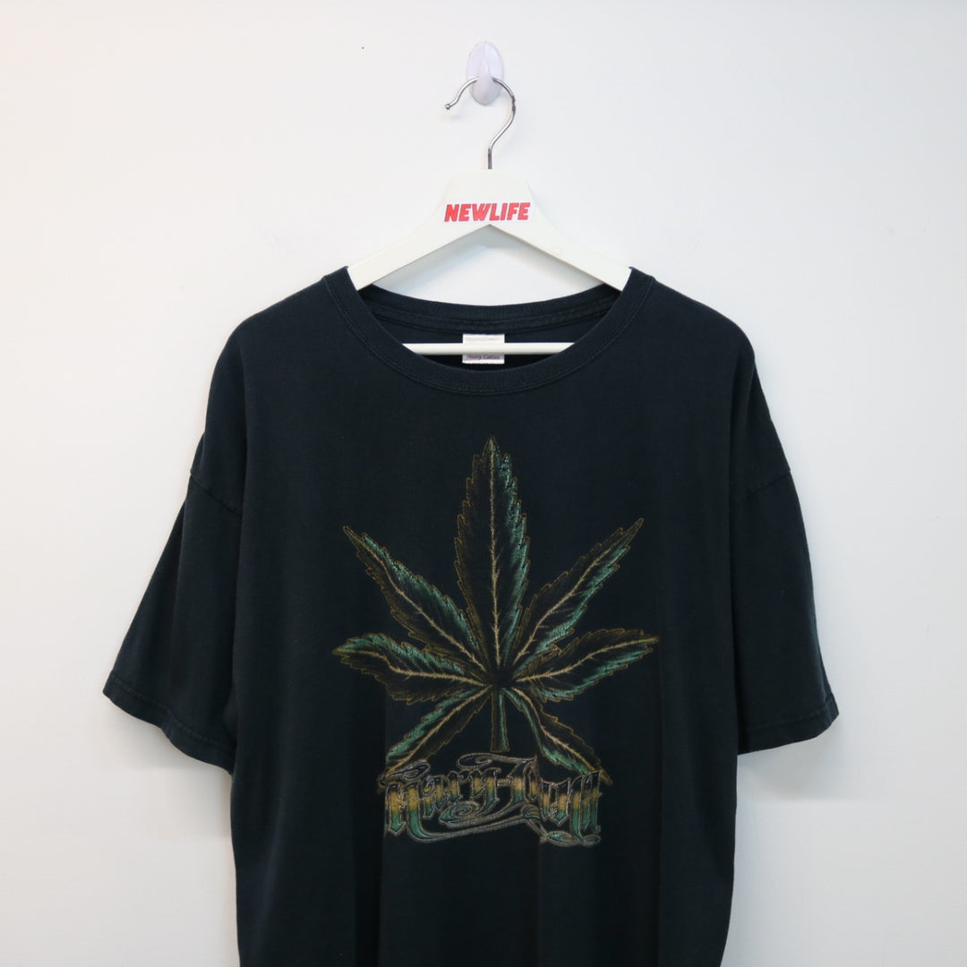 00's Mary-Juana Leaf Tee - XL-NEWLIFE Clothing