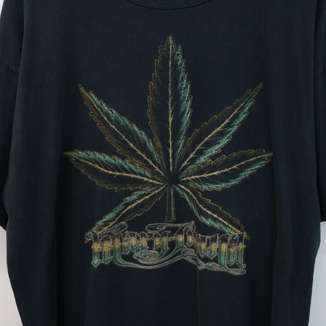 00's Mary-Juana Leaf Tee - XL-NEWLIFE Clothing