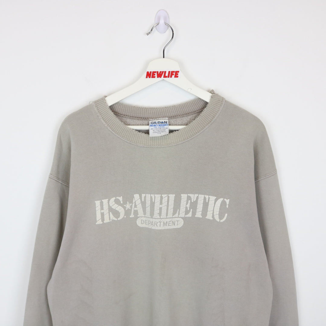 Vintage 90's Higher State Athletic Dept. Crewneck - M-NEWLIFE Clothing