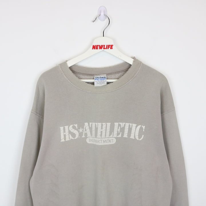 Vintage 90's Higher State Athletic Dept. Crewneck - M-NEWLIFE Clothing