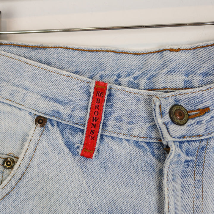 Vintage 1997 RG Browns Denim Shorts - 33"-NEWLIFE Clothing