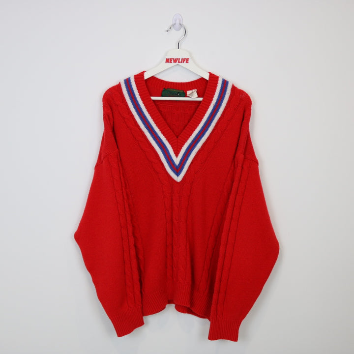 Vintage 90's Northern Reflections Cable Knit Sweater - L-NEWLIFE Clothing