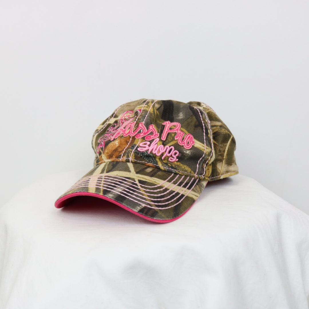 Y2K Bass Pro Shops Real Tree Camo Hat - OS-NEWLIFE Clothing