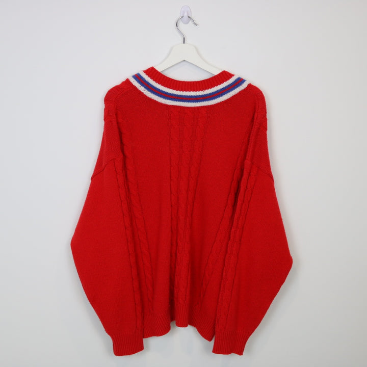 Vintage 90's Northern Reflections Cable Knit Sweater - L-NEWLIFE Clothing