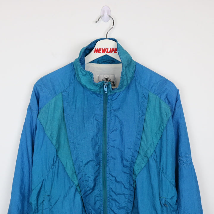 Vintage 90's Silver Creek Windbreaker Jacket - L-NEWLIFE Clothing