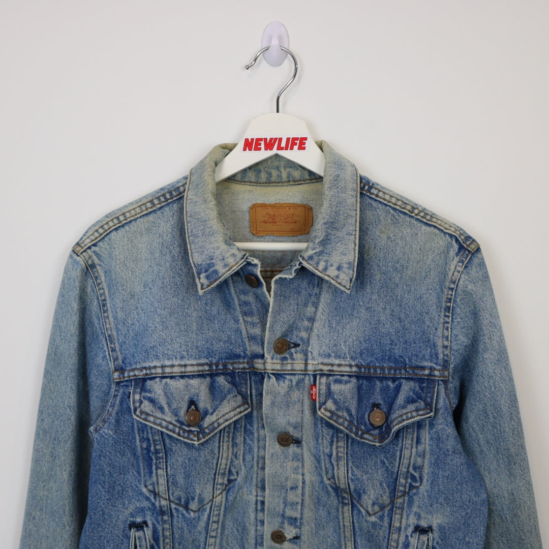 Vintage 80's Levi's Denim Trucker Jacket - S-NEWLIFE Clothing