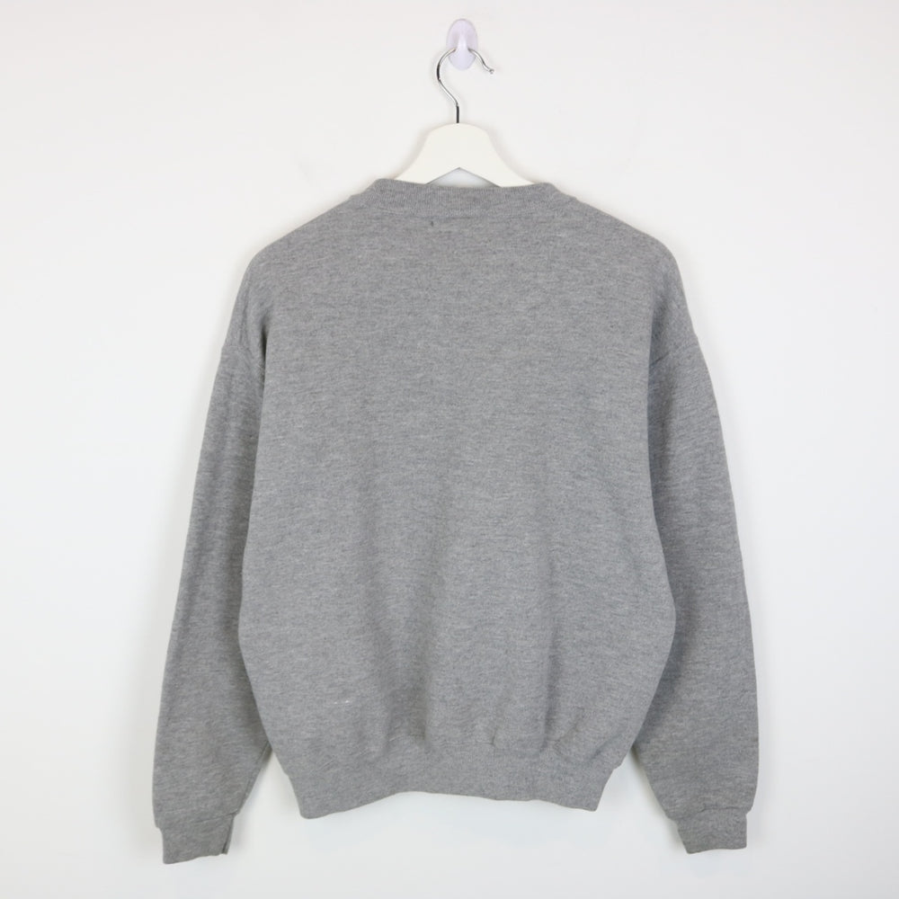 Reworked Vintage 00's Edmonton Oilers Oil Drop Russell Crewneck - S-NEWLIFE Clothing