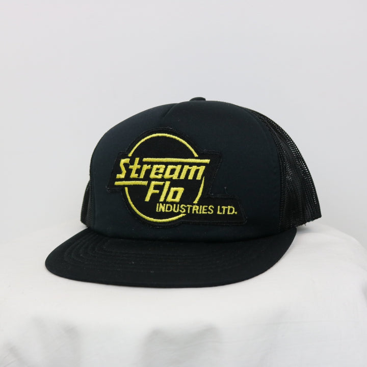 Vintage 80's Stream Flo Trucker Hat - OS-NEWLIFE Clothing