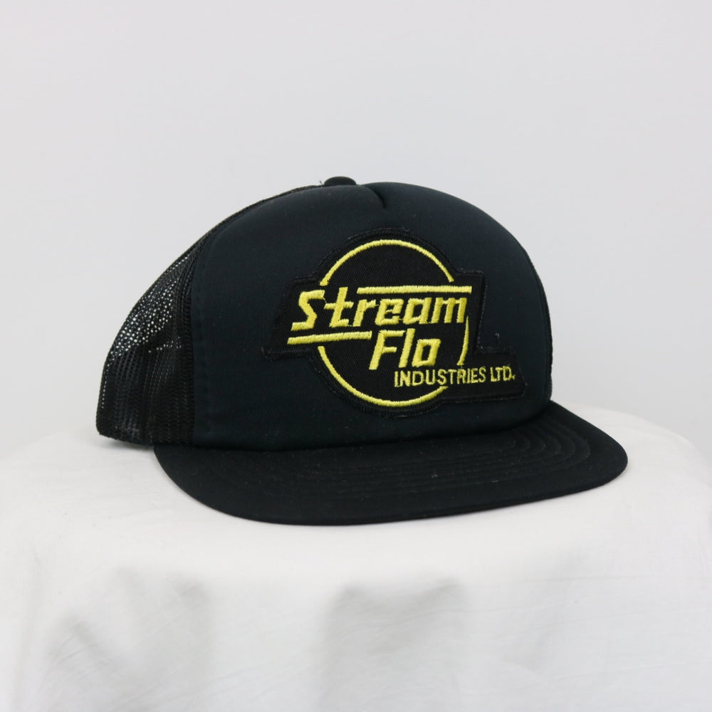 Vintage 80's Stream Flo Trucker Hat - OS-NEWLIFE Clothing