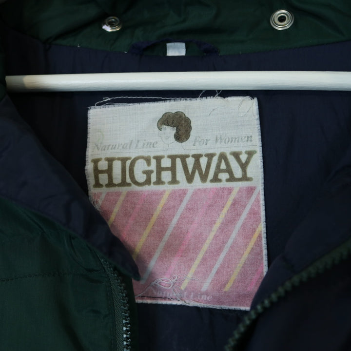 Vintage 90's Highway Puffer Jacket - L-NEWLIFE Clothing