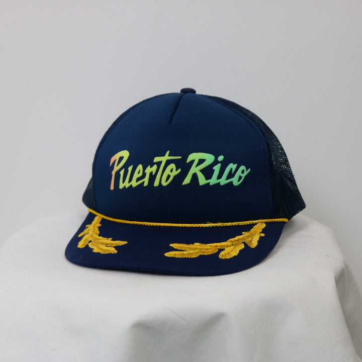 Vintage 90's Puerto Rico Trucker Hat - OS-NEWLIFE Clothing