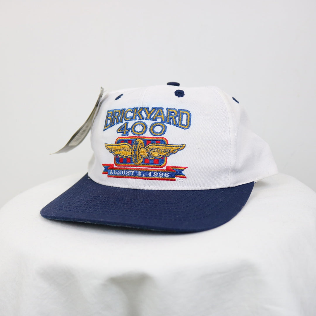 VIntage NWT 1996 Brickyard 400 Racing Hat - OS-NEWLIFE Clothing