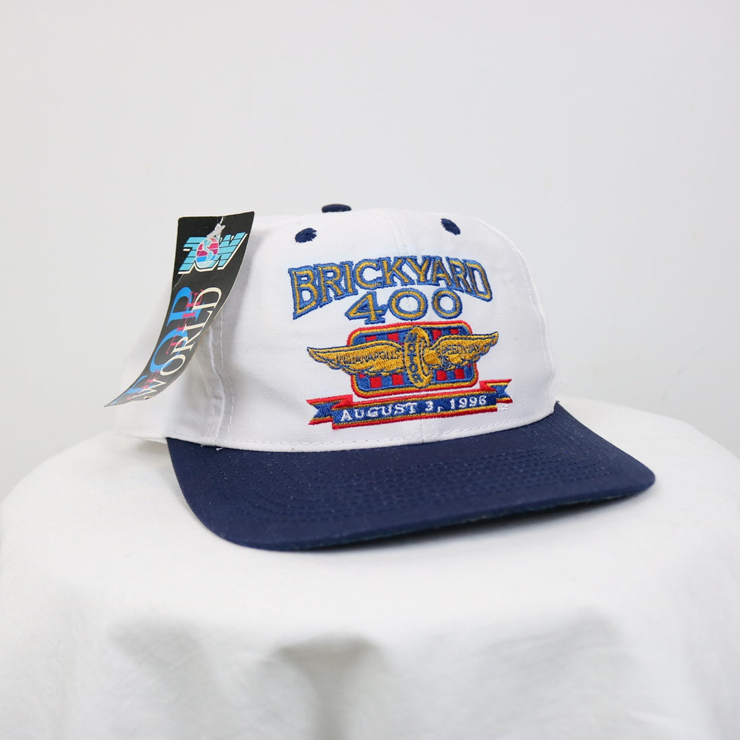 VIntage NWT 1996 Brickyard 400 Racing Hat - OS-NEWLIFE Clothing