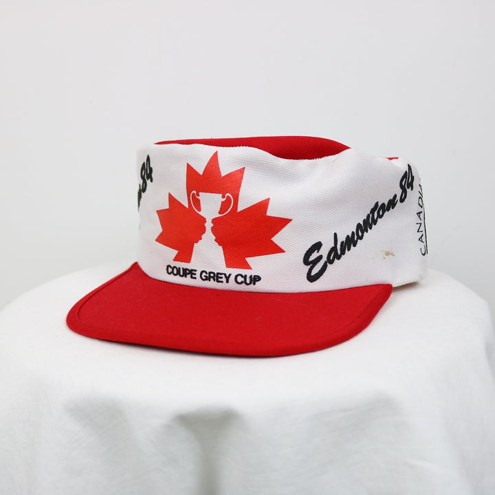 Vintage 1984 KFC Edmonton Grey Cup CFL Painters Hat - OS-NEWLIFE Clothing