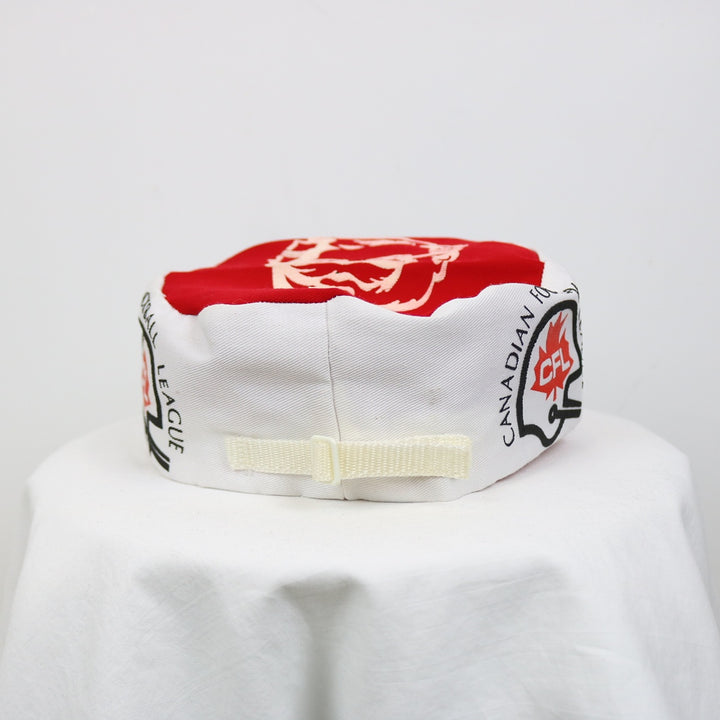 Vintage 1984 KFC Edmonton Grey Cup CFL Painters Hat - OS-NEWLIFE Clothing