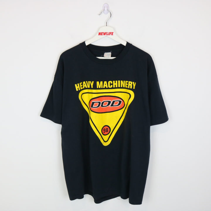 Vintage 1998 Heavy Machinery Tee - XL-NEWLIFE Clothing