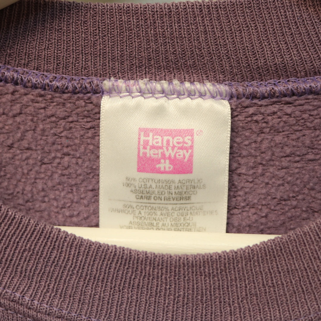 Vintage 90's Hanes Blank Crewneck - L-NEWLIFE Clothing