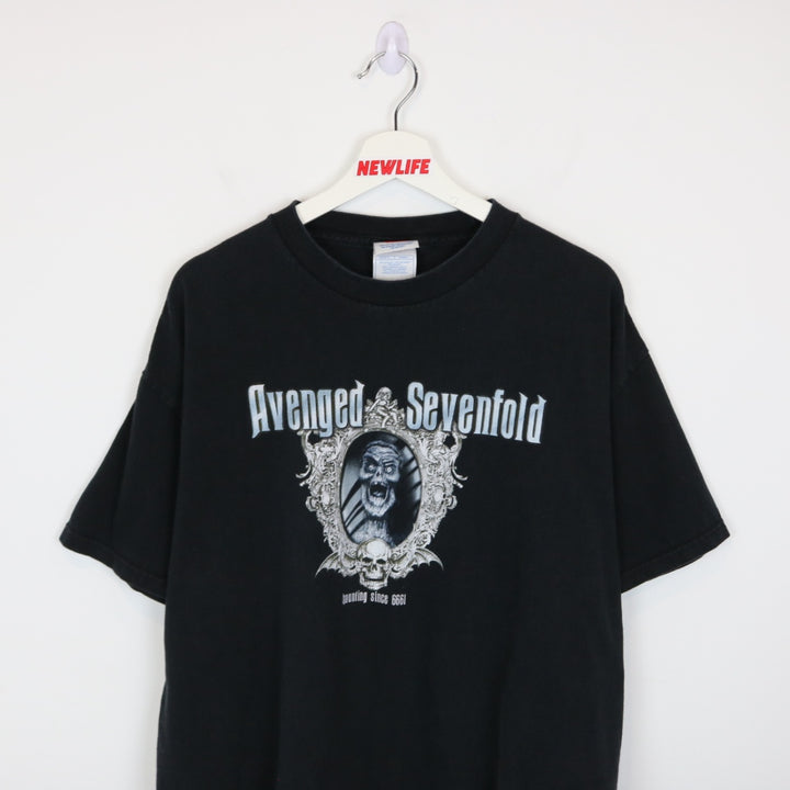 Vintage 00's Avenged Sevenfold A7X Band Tee - XL-NEWLIFE Clothing