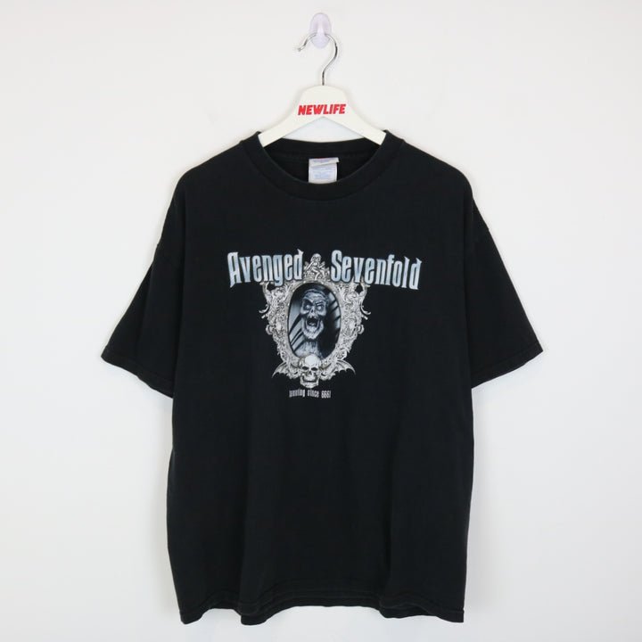 Vintage 00's Avenged Sevenfold A7X Band Tee - XL-NEWLIFE Clothing