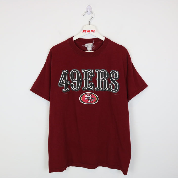 Vintage 90's San Francisco 49ers NFL Tee - L-NEWLIFE Clothing