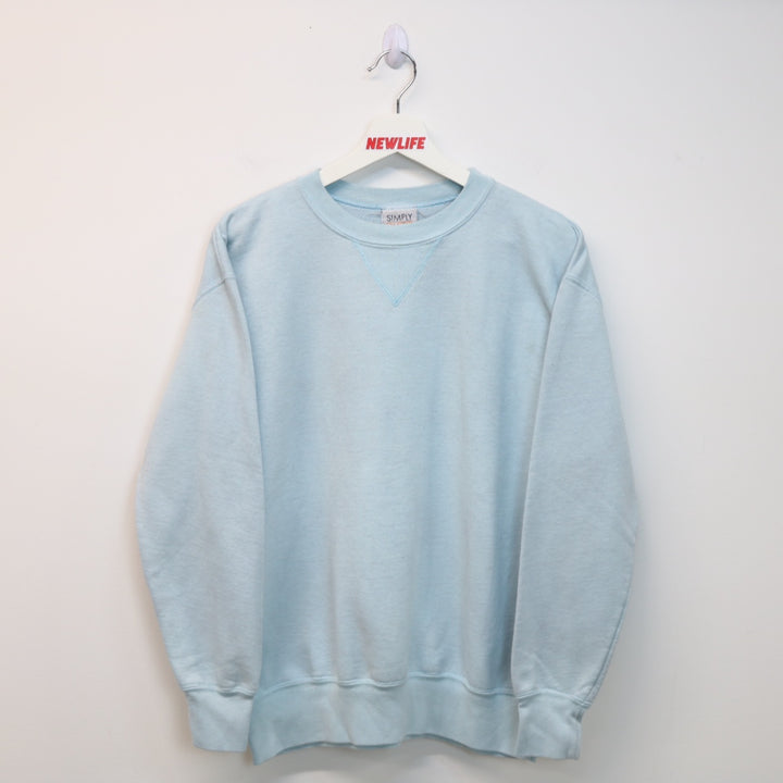 Vintage Simply Basic Blank Crewneck - M-NEWLIFE Clothing