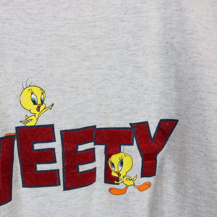 Vintage 90's Looney Tunes Tweety Bird Tee - L-NEWLIFE Clothing