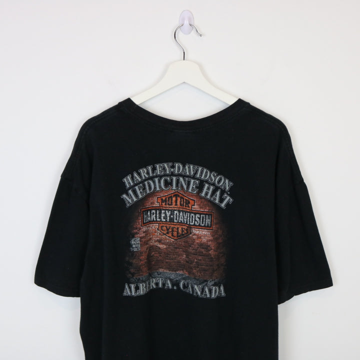 2014 Harley Davidson Medicine Hat Tee - XL-NEWLIFE Clothing