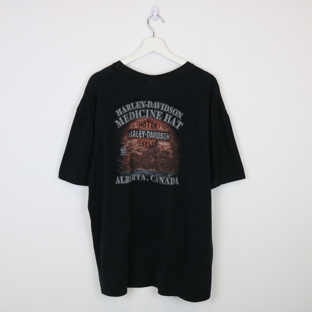 2014 Harley Davidson Medicine Hat Tee - XL-NEWLIFE Clothing