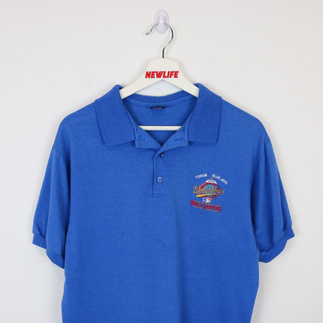 Vintage 1992 Toronto Blue Jays World Champs Polo Shirt - S-NEWLIFE Clothing