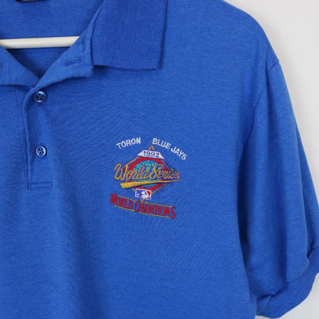 Vintage 1992 Toronto Blue Jays World Champs Polo Shirt - S-NEWLIFE Clothing