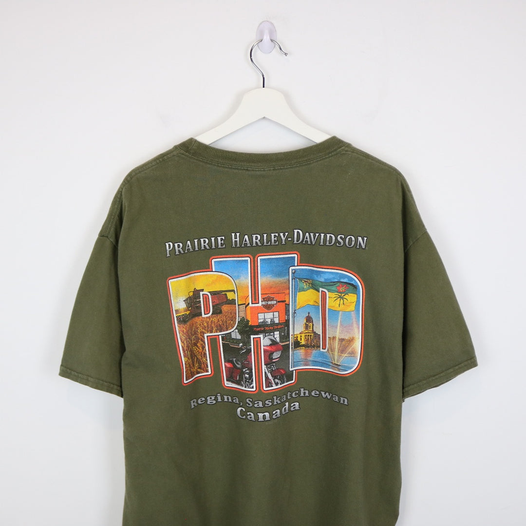 Harley Davidson Regina Saskatchewan Tee - XL-NEWLIFE Clothing