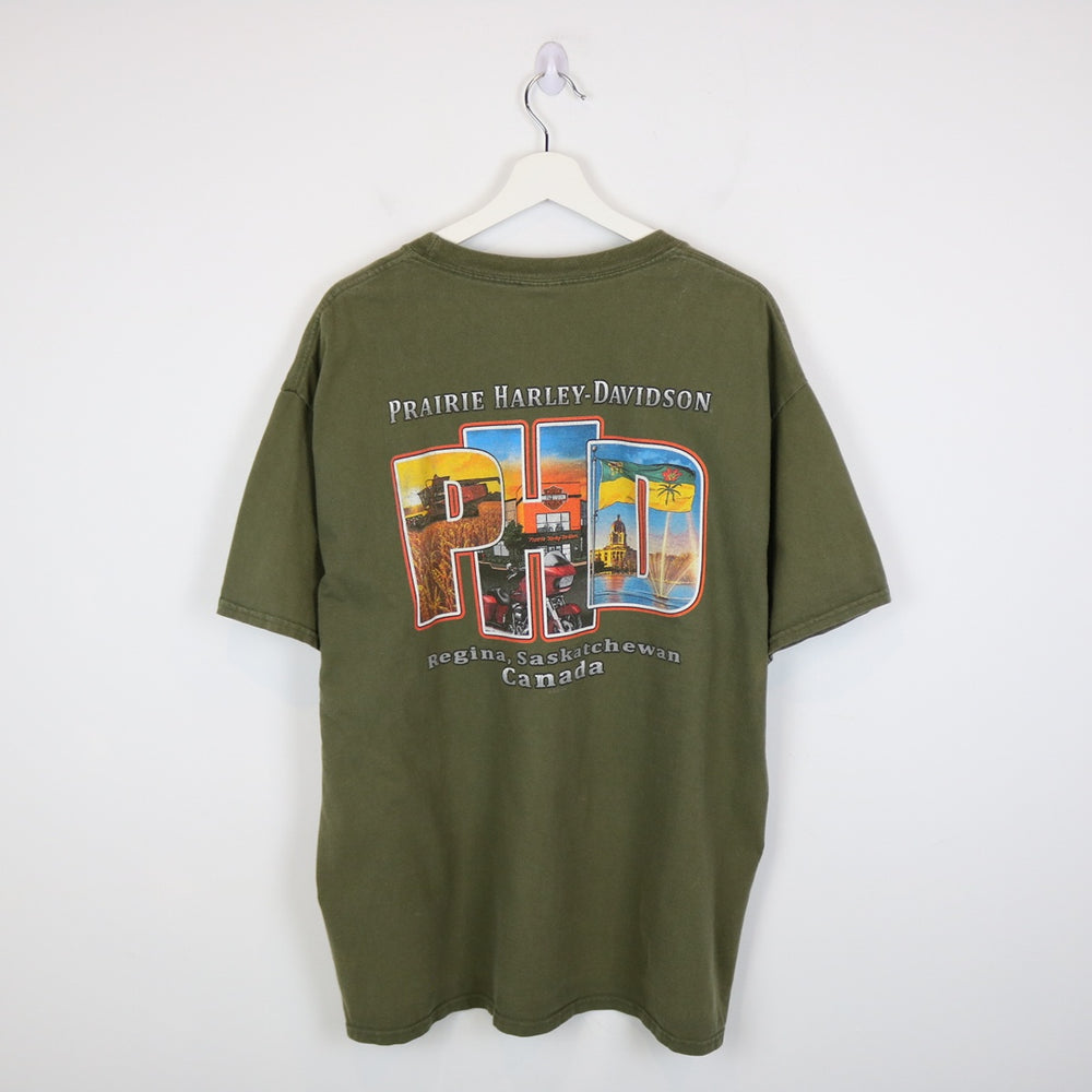 Harley Davidson Regina Saskatchewan Tee - XL-NEWLIFE Clothing
