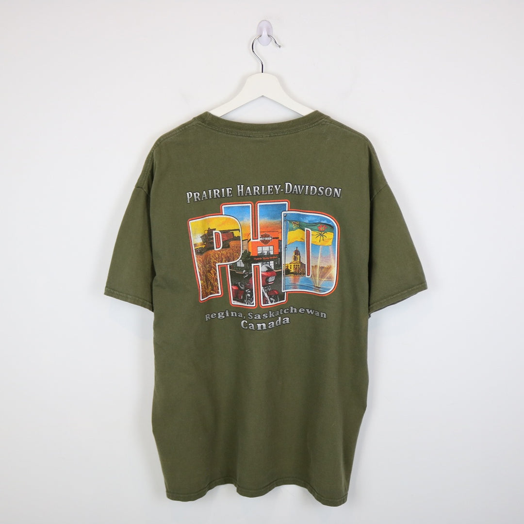 Harley Davidson Regina Saskatchewan Tee - XL-NEWLIFE Clothing