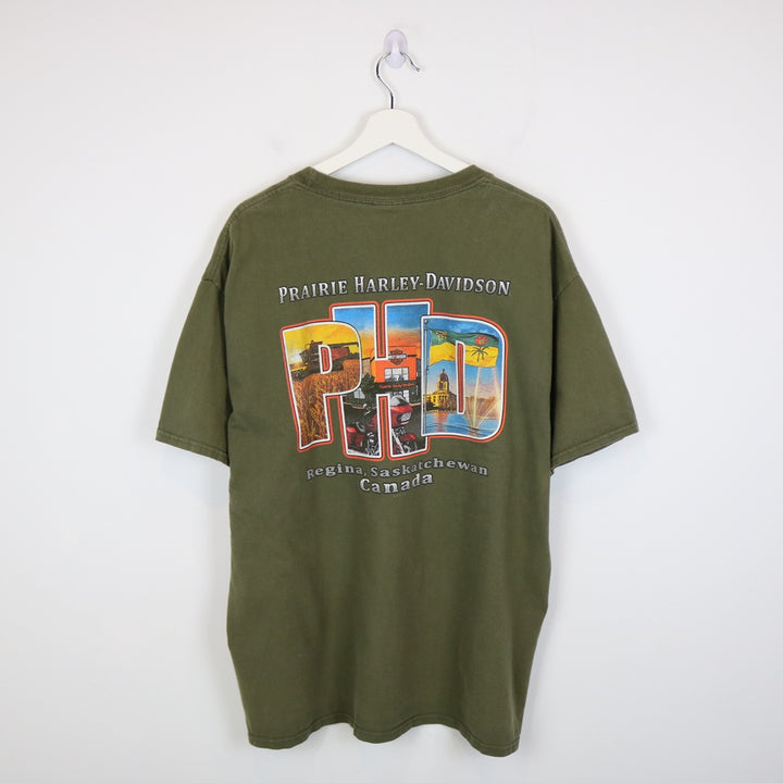 Harley Davidson Regina Saskatchewan Tee - XL-NEWLIFE Clothing