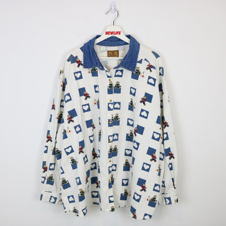 Vintage 90's Penningtons Bear Nature Button Up - 3XL-NEWLIFE Clothing