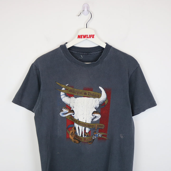 Vintage 1990 Sturgis Biker Rally Tee - S-NEWLIFE Clothing