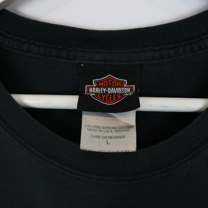 Vintage 2002 Harley Davdison Victoria BC Tee - L-NEWLIFE Clothing