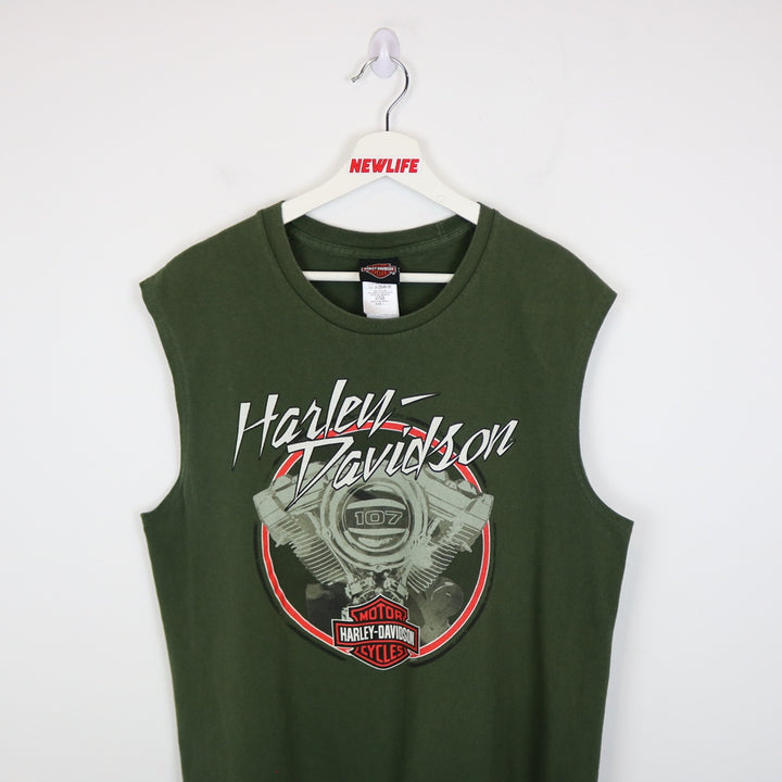 Harley Davidson Kamloops BC Tank Top - L-NEWLIFE Clothing
