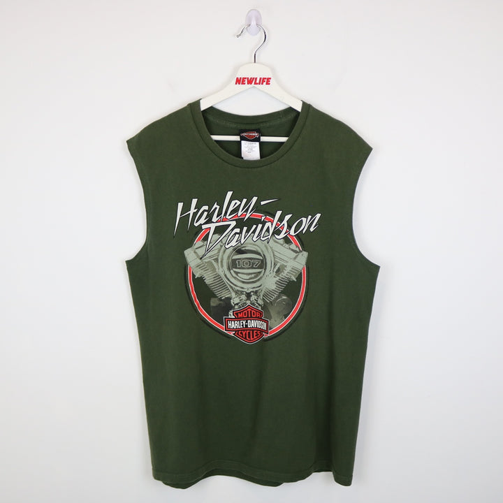Harley Davidson Kamloops BC Tank Top - L-NEWLIFE Clothing