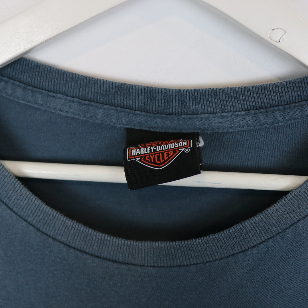 2015 Harley Davidson Edmonton Alberta Long Sleeve Tee - XXL-NEWLIFE Clothing