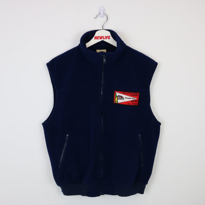 Vintage 1997 Scouts Canada Fleece Vest - L-NEWLIFE Clothing