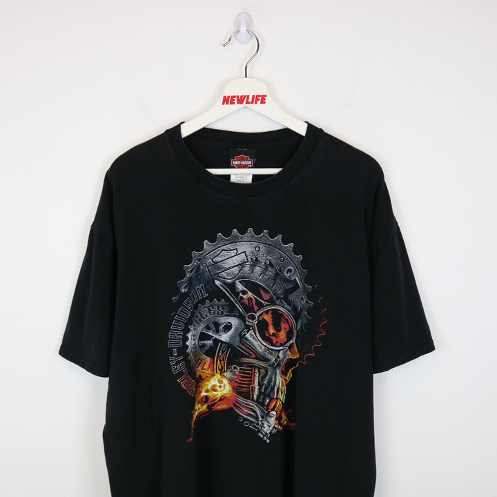 Harley Davidson Calgary Alberta Tee - XL-NEWLIFE Clothing