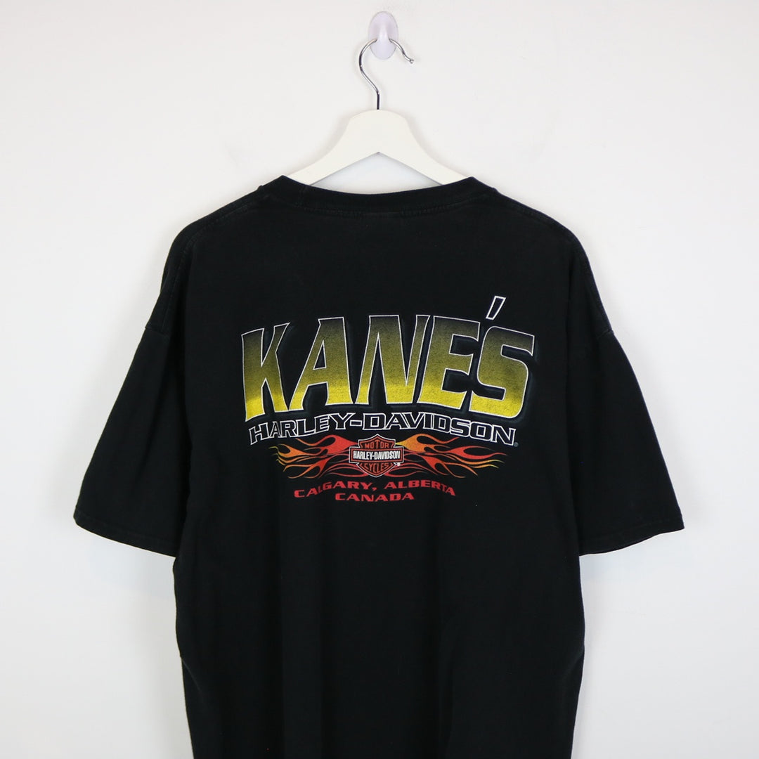 Harley Davidson Calgary Alberta Tee - XL-NEWLIFE Clothing