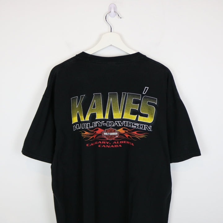 Harley Davidson Calgary Alberta Tee - XL-NEWLIFE Clothing