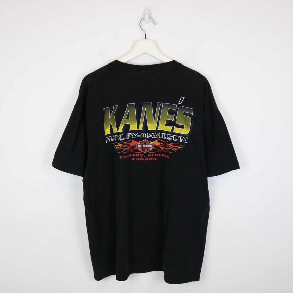 Harley Davidson Calgary Alberta Tee - XL-NEWLIFE Clothing