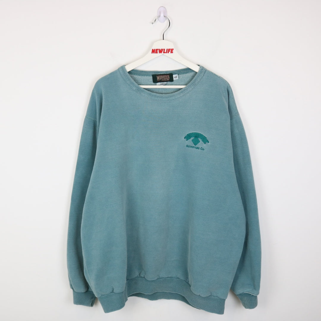 Vintage 90's Wind RIver Crewneck - XXL-NEWLIFE Clothing