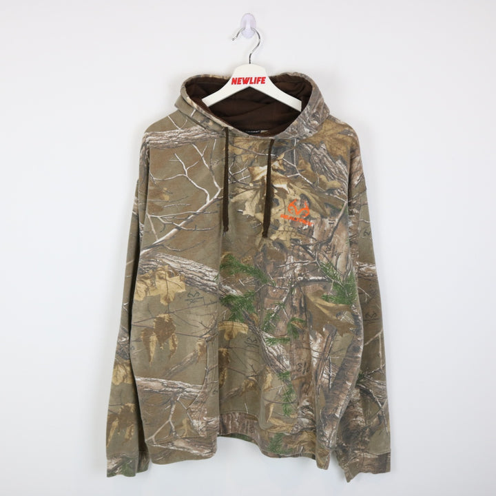 Y2K Real Tree Camo Hoodie - XL-NEWLIFE Clothing