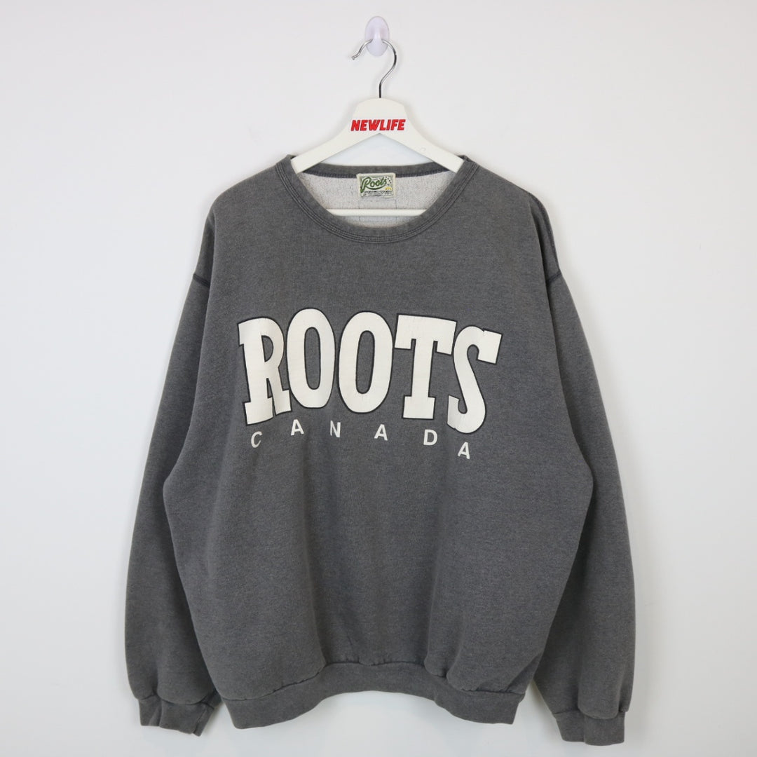 Vintage 90's Roots Canada Crewneck - XL-NEWLIFE Clothing