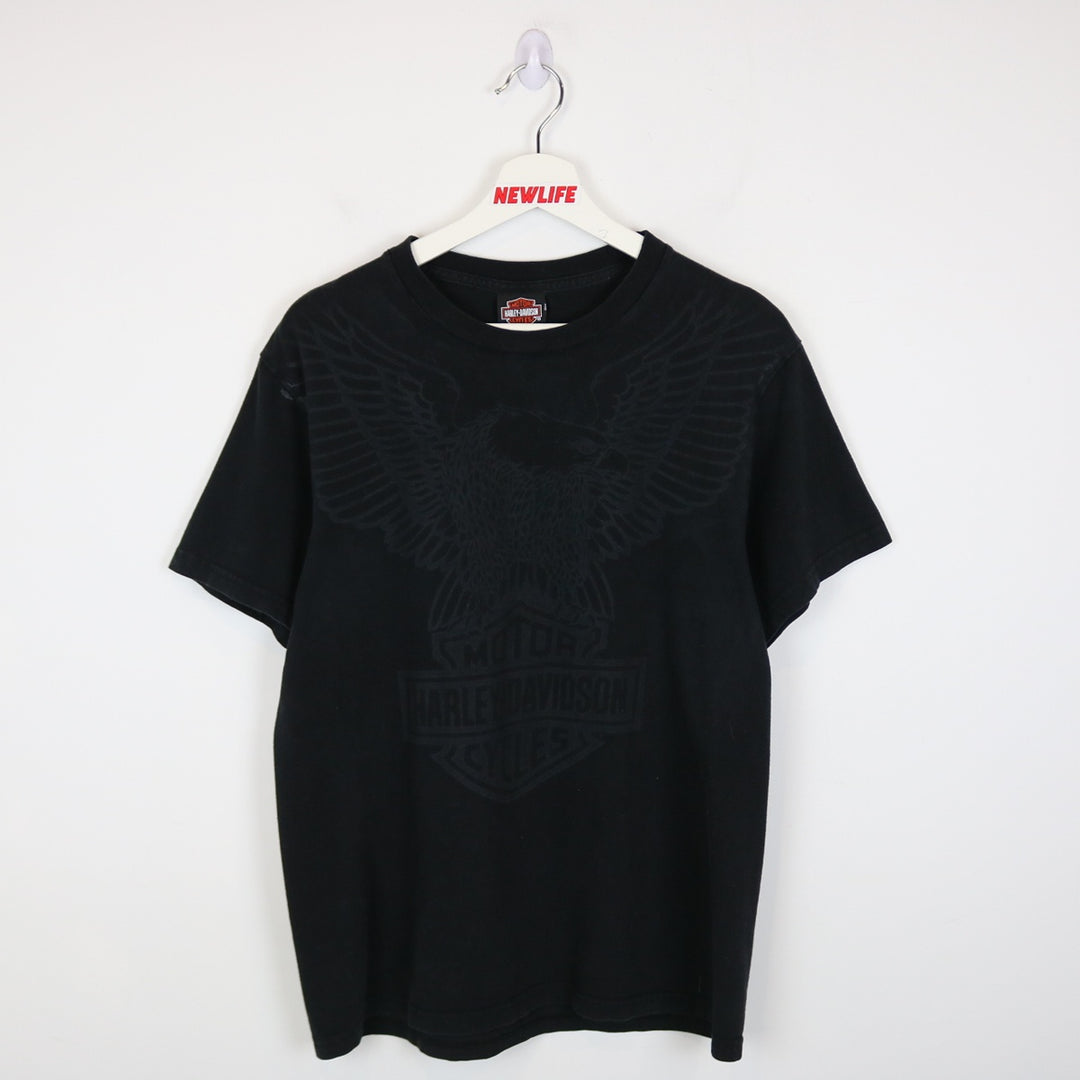 2015 Harley Davidson Edmonton Alberta Tee - M-NEWLIFE Clothing