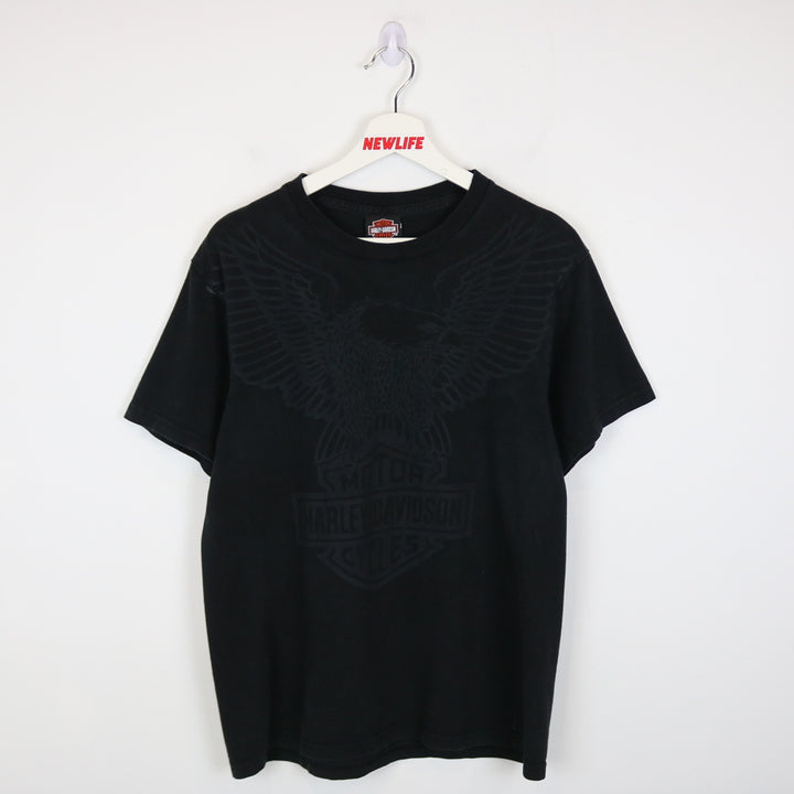 2015 Harley Davidson Edmonton Alberta Tee - M-NEWLIFE Clothing